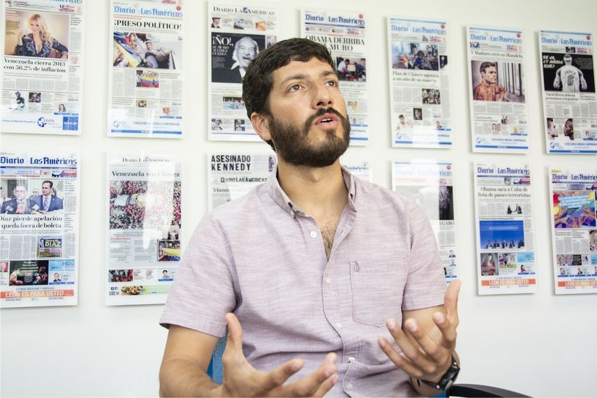 Roberto Patiño, creador de la inciativa Alimenta la Solidaridad.