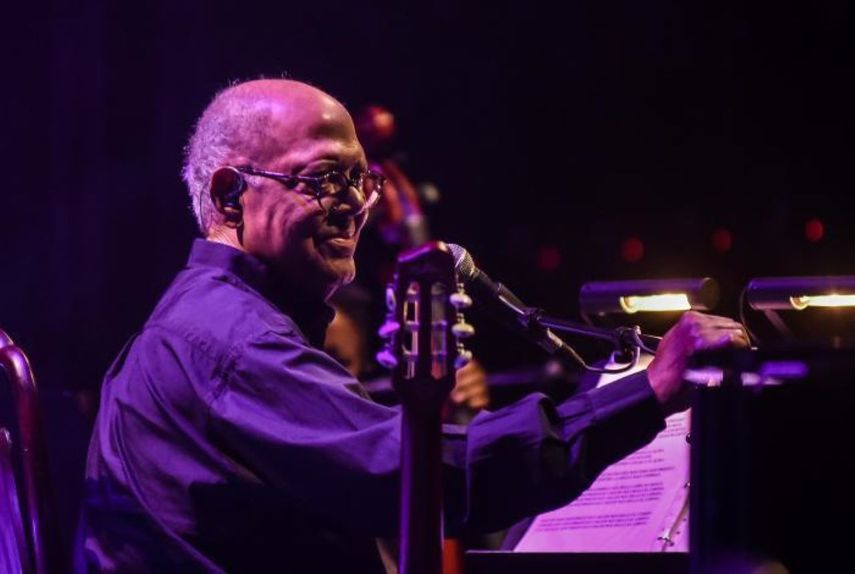 El cantante cubano Pablo Milanes.