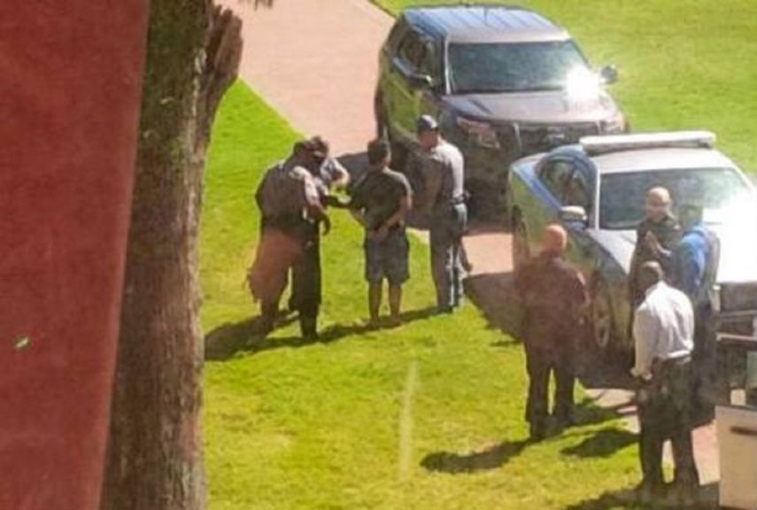 Imagen del presunto autor del tiroteo (TWITTER)