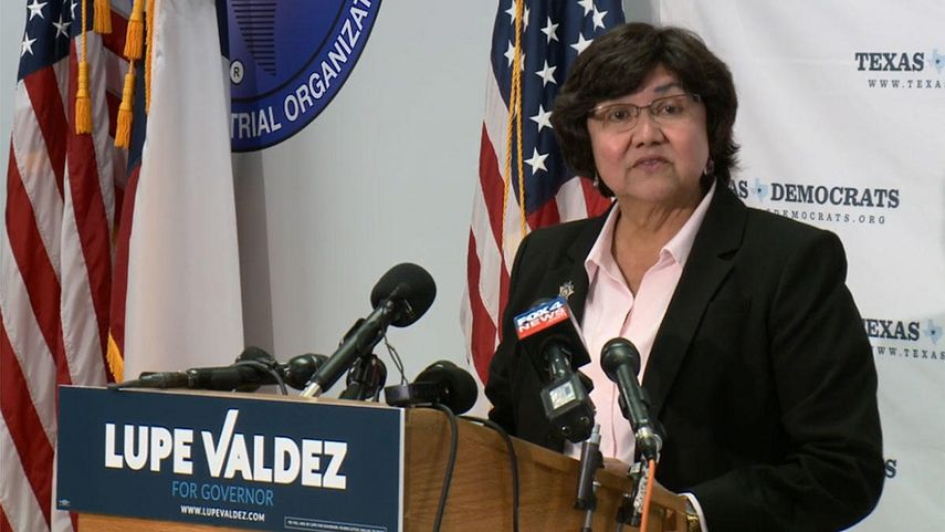 Lupe Valdez, la atípica candidata demócrata a gobernadora de Texas.