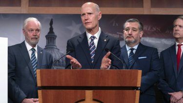 El senador Rick Scott, republicano por Florida.&nbsp;