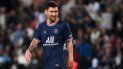 Messi había dejado el terreno de juego un cuarto de hora antes del final del partido contra Lyon, el domingo en el Parque de los Príncipes Messi había dejado el terreno de juego un cuarto de hora antes del final del partido contra Lyon, el domingo en el Parque de los Príncipes