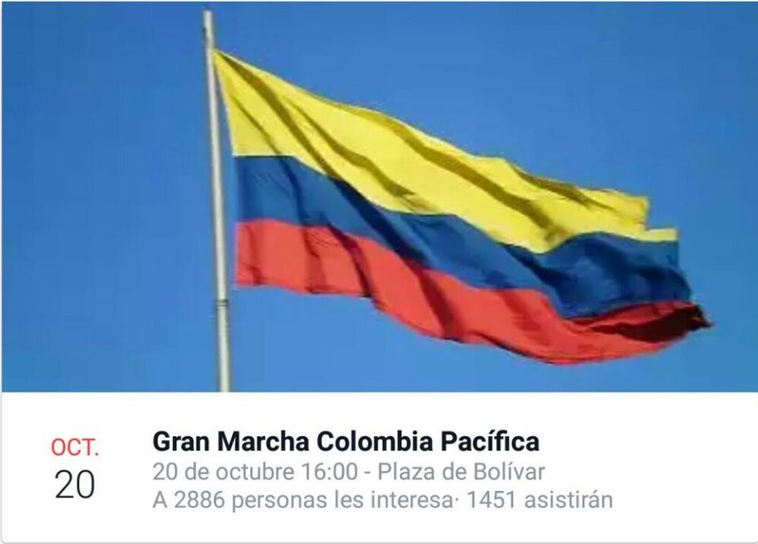 La Gran Marcha Colombia Pacífica es una iniciativa de un grupo de estudiantes que busca fortalecer el tejido social, promover el respeto a la diferencia y la unidad nacional