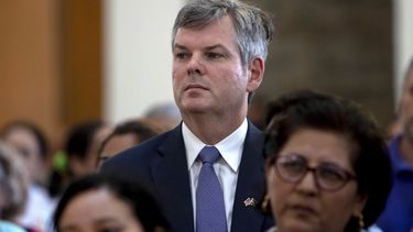 Kevin Sullivan, embajador de Estados Unidos en Nicaragua.