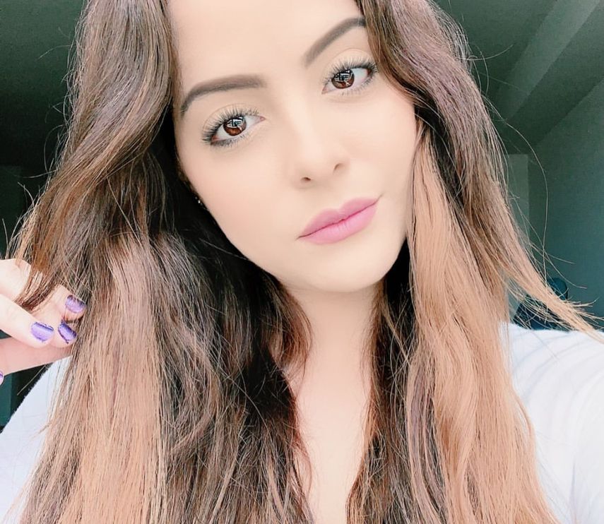 La animadora venezolana Gaby Vegas.