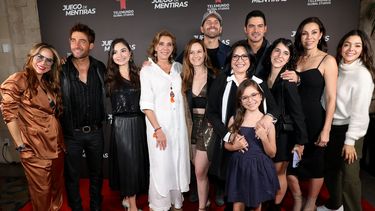 El elenco de Juego de mentiras finalizó en Miami las grabaciones de la nueva producción de Telemundo.