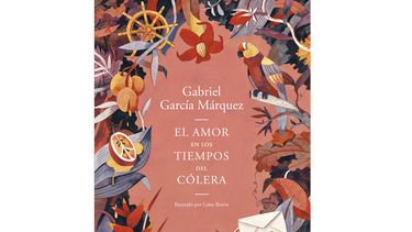 Portada de El amor en los tiempos del c&oacute;lera de Gabriel Garc&iacute;a M&aacute;rquez.