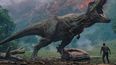En esta imagen difundida por Universal Pictures, una escena de Jurassic World: Fallen Kingdom. El rodaje de la pel&iacute;cula fue pospuesto por COVID-19.