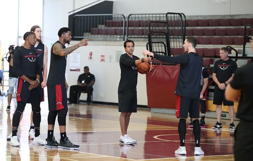 El entrenador del Heat aseguró que el duelo ante los Nets fue bastante bueno.