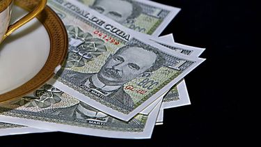 Varios billetes de Cuba con la imagen de José Martí.&nbsp;