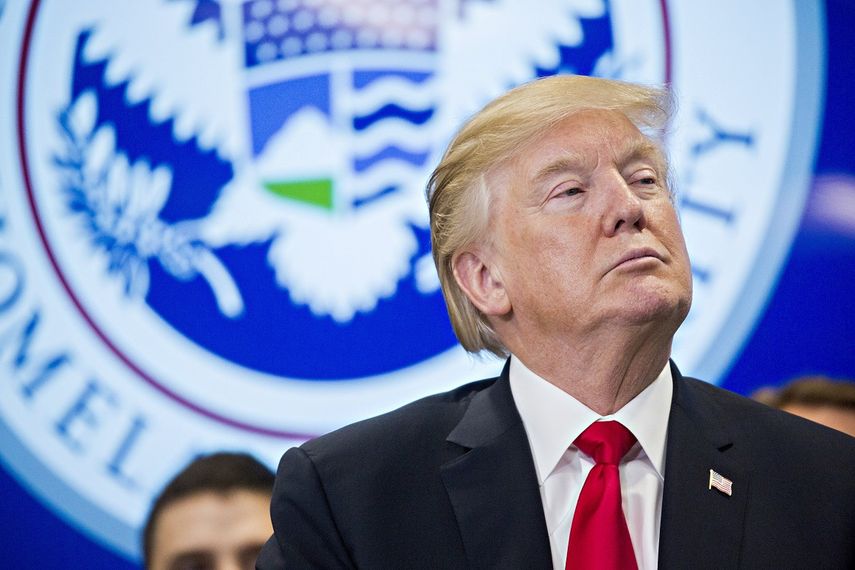 Donald Trump, presidente de los Estados Unidos.