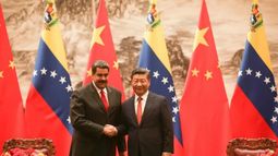 En los últimos 15 años, China ha suministrado a Venezuela préstamos, dinero en efectivo e inversiones por más de 65.000 millones de dólares. Cortesía: Prensa Presidencia de Venezuela