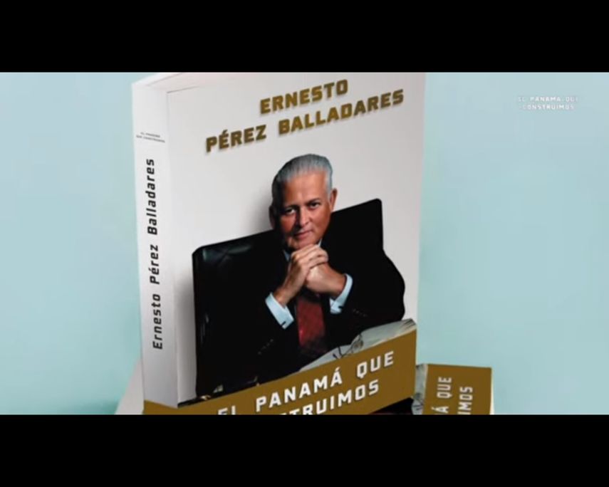 Captura de pantalla del video en Youtube. imagen referencial del libro El Panamá que construimos