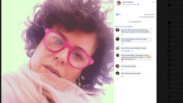 Captura de pantalla de la cuenta en Facebook de la dise&ntilde;adora dominicana Jenny Polanco.&nbsp;