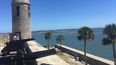 Desde el Castillo de San Marcos se puede contemplar la Bahía de Matanzas. 