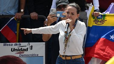 María Corina Machado, líder de la oposición de Venezuela.&nbsp;