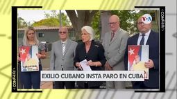 Imágenes difundidas sobre el paro nacional en la televisión del régimen cubano.