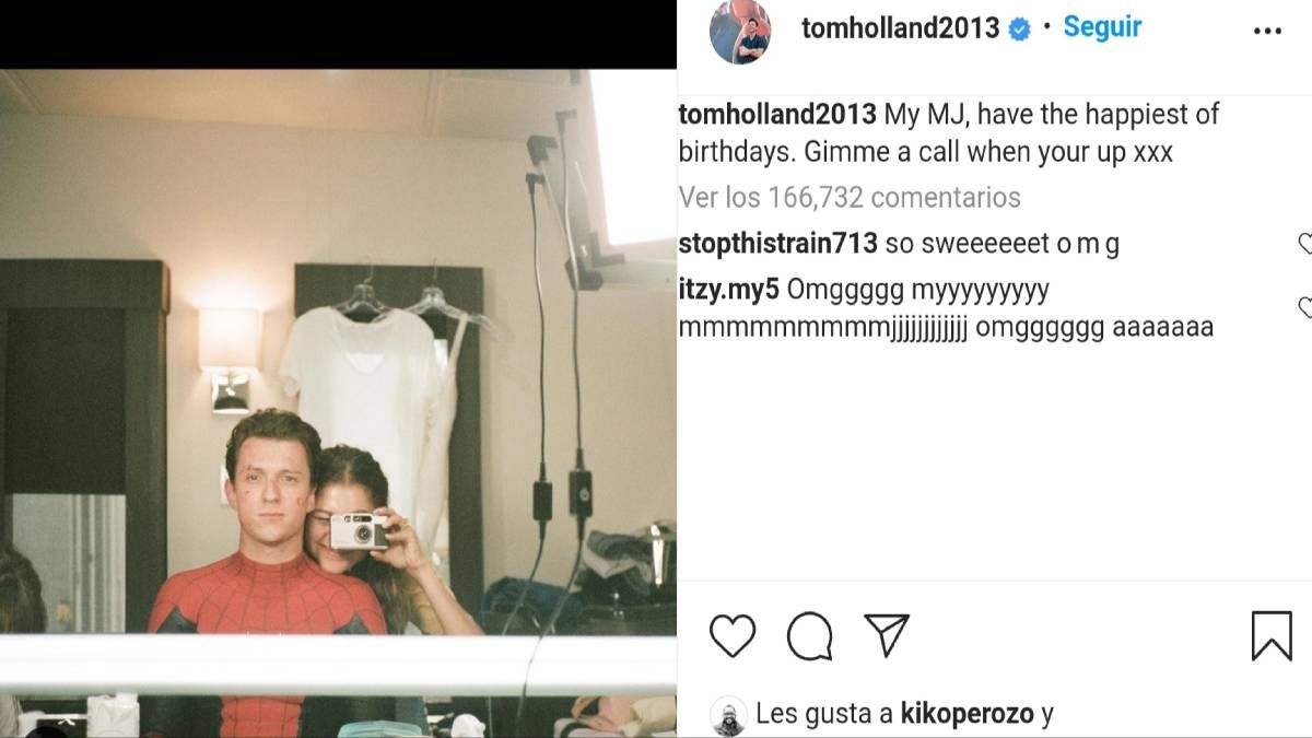 Zendaya y Tom Holland Zendaya y Tom Holland