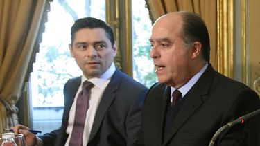 Carlos Vecchio (i), es el representante de Venezuela ante los EEUU y Julio Borges, representará al país frente al Grupo de Lima.