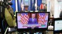 Imagen del presidente Donald Trump hablando en un mensaje de despedida a la nación desde la Casa Blanca en Washington, DC, el 19 de enero de 2021. Imagen del presidente Donald Trump hablando en un mensaje de despedida a la nación desde la Casa Blanca en Washington, DC, el 19 de enero de 2021.