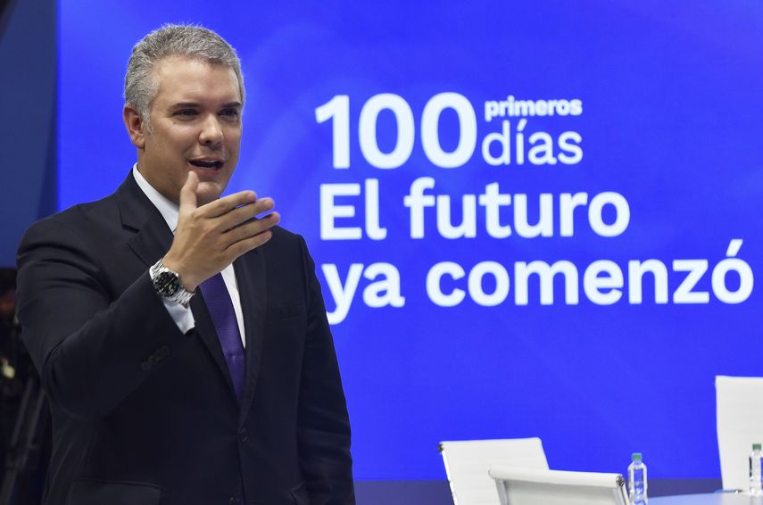 Iván Duque, presidente de Colombia.