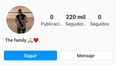 Perfil de Instagram de&nbsp;George Seely.