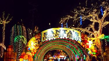 El parque Santa´s Enchanted Forest.