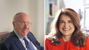 Isaac Gilinski Sragowicz y Annette Taddeo.&nbsp;