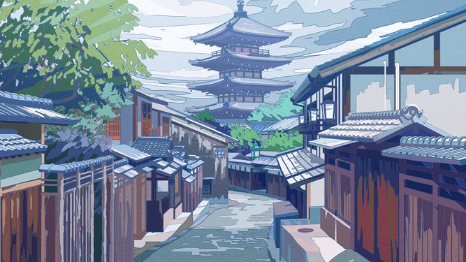 Como su predecesora, lo primero que salta a la vista de GREAT PRETENDER razbliuto es su animación