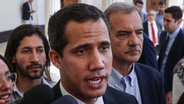 Juan Guaidó, presidente encargado de Venezuela y líder del Parlamento.