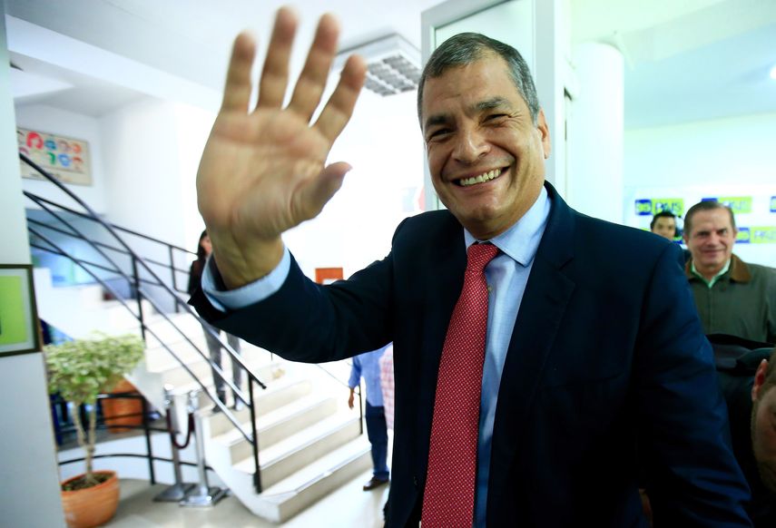 Obviamente lo voy a visitar a Jorge Glas, señaló Correa al asegurar que es su deber como compañero y amigo