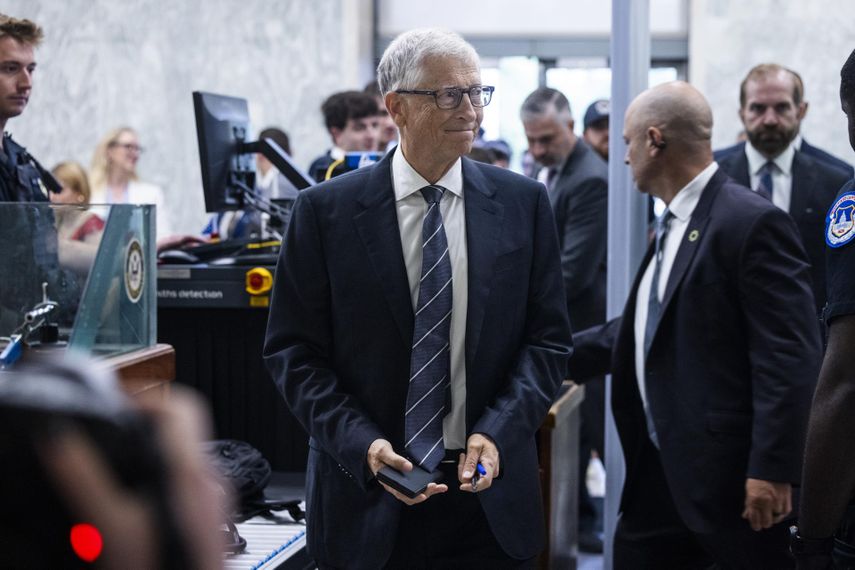 El cofundador de Microsoft, Bill Gates, llega para testificar ante la investigación del Comité de Supervisión de la Cámara de Representantes sobre Jeffrey Epstein en el Edificio de Oficinas Rayburn de la Cámara de Representantes en Washington. DC.&nbsp;