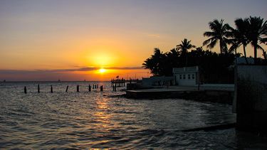 Anochecer en Cayo Hueso.