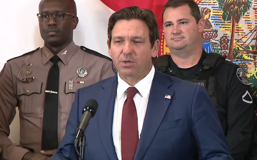 Ron DeSantis, gobernador de Florida,.&nbsp;
