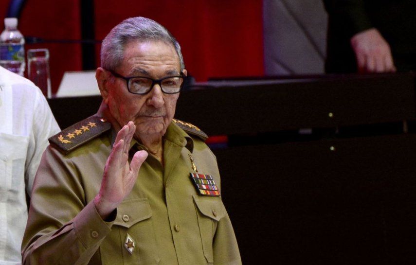 El dictador cubano Raúl Castro.
