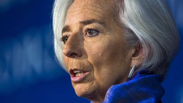 Christine Lagarde, directora gerente de Fondo Monetario Internacional (FMI).