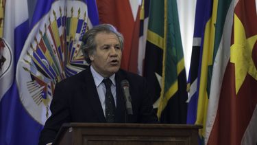 El secretario general de la OEA, Luis Almagro. 