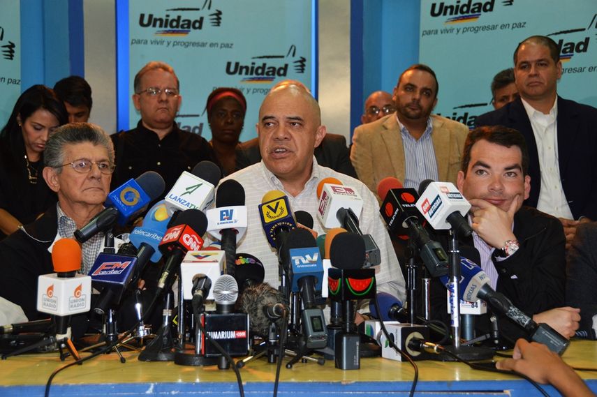 Mesa de la Unidad Democrática, agrupación de partidos que adversan al gobierno de Nicolás Maduro