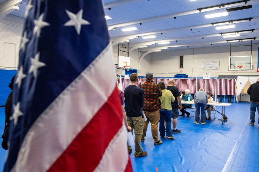 Elecciones presidenciales 2024 en EEUU (Concord, New Hampshire).&nbsp;