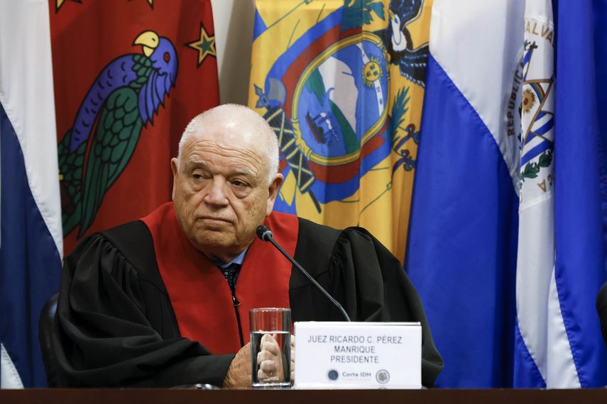 presidente de la Corte Interamericana de Derechos Humanos, Ricardo Pérez Manrique