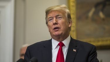 El presidente Donald Trump