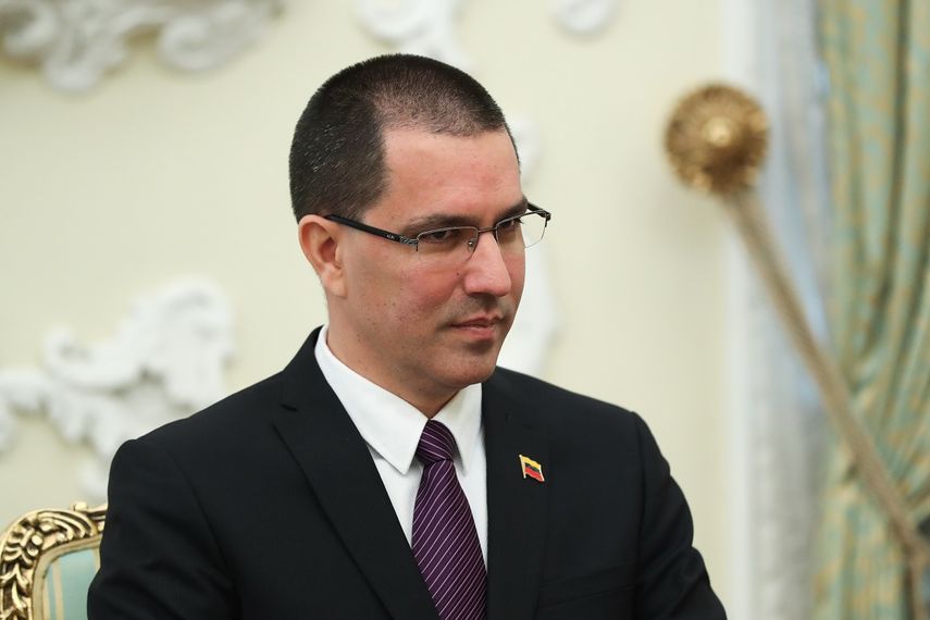 El excanciller del régimen de Nicolás Maduro en Venezuela, Jorge Arreaza.