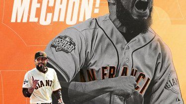 Imagen de despedida al mexicano Sergio Romo por parte de Gigantes de San Francisco