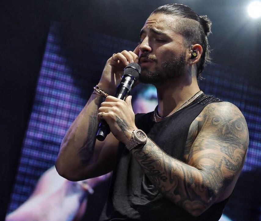 El cantante colombiano Maluma.&nbsp;