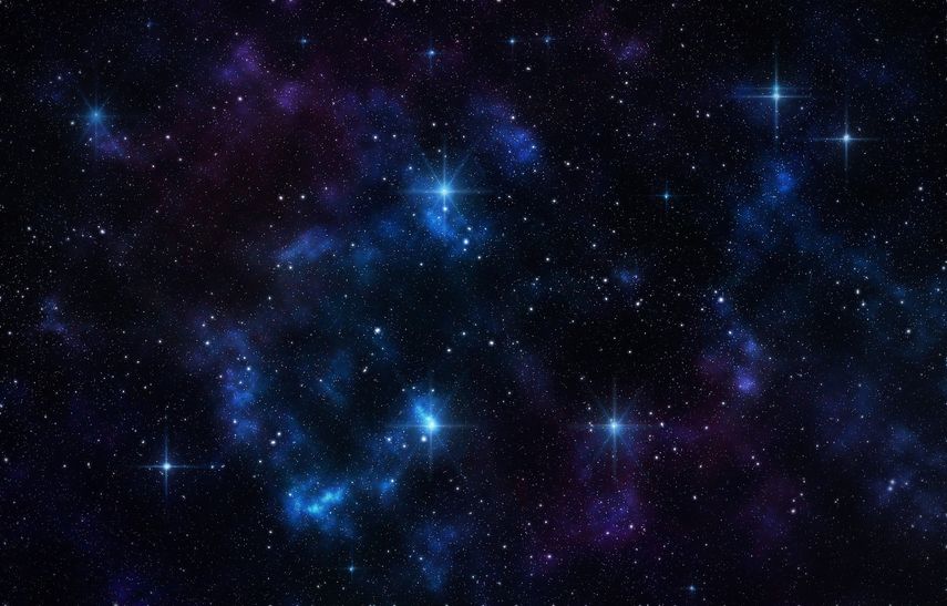 Imagen de la galaxia tomada con un potente lente de telescopio.&nbsp;