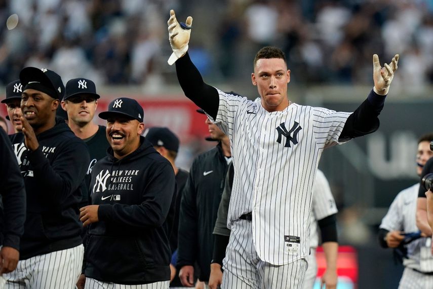 Aaron Judge será parte importante de los Yankees de Nueva York en el juego de comodín de la MLB en postemporada