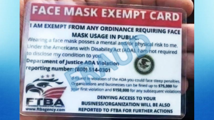 Esta imagen recoge uno de los carn&eacute;s falsos emitidos.