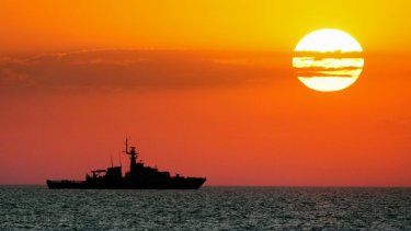 Buque patrullero OPV Trent (P224) de la clase Royal River Batch 2 flota Gran Bretaña.