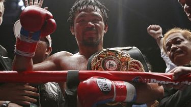 Boxeador Manny Pacquiao rumbo a la presidencia de Filipinas
