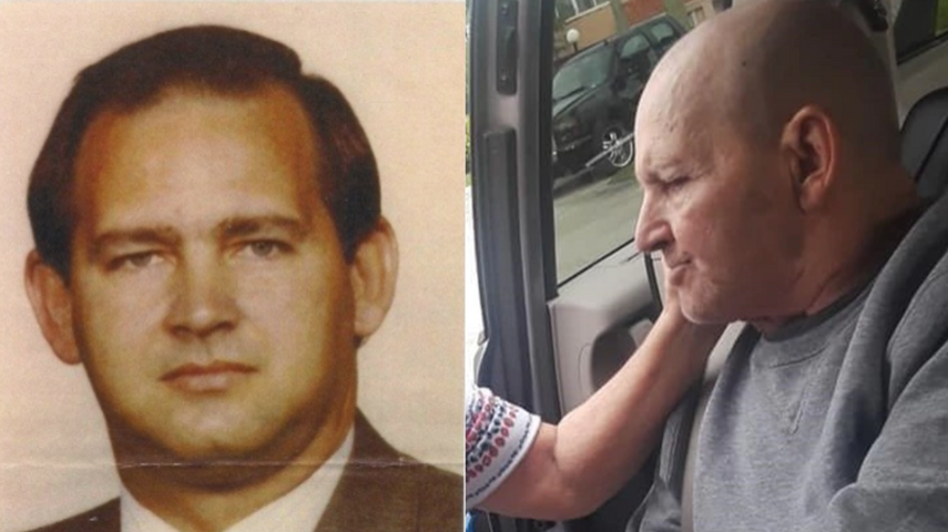 Eduardo Arocena, a la izquierda, en una foto publicada por Radio TV Martí. A la derecha, tras ser excarcelado en junio de 2021, en Miami.&nbsp;